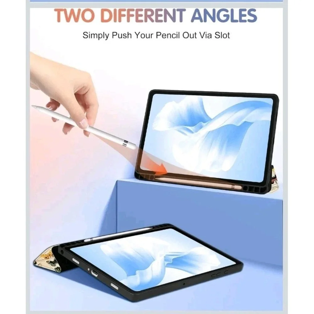 Papillon Butterfly Case for Samsung Galaxy Tab A9+  2023 2024 SM-X210